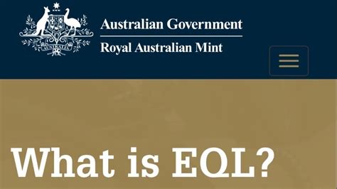 eql royal australian mint.